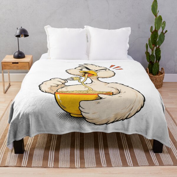 Item preview, Funny Goose Eating Spaghetti – Grumpy Pasta Lover designed and sold by AliveStyle.
