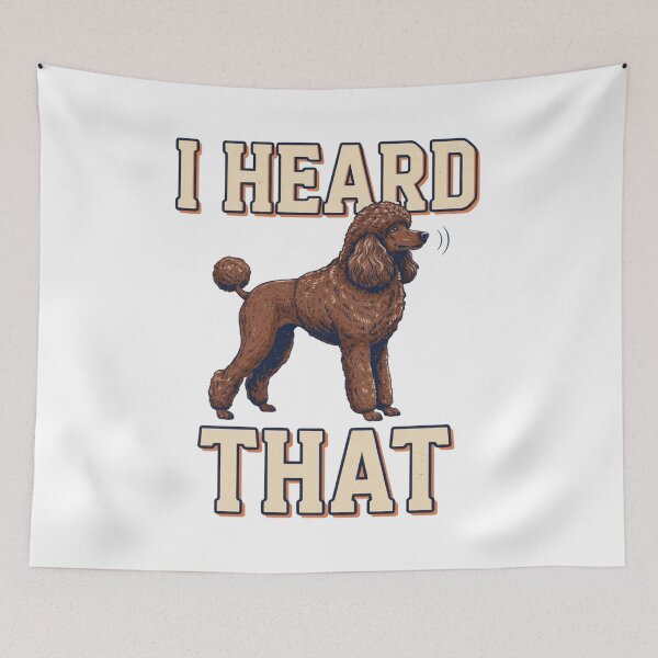 Item preview, Caniche - Perro gracioso | Escuché eso designed and sold by No Excuses Supply.