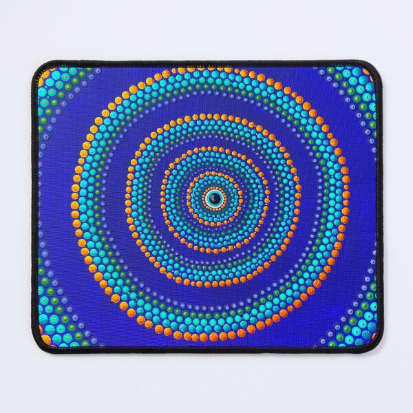 Item preview, Drifting in a Midnight Lagoon designed and sold by Moss-Mandalas.