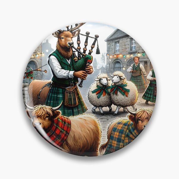Item preview, Danza Hogmanay Ceilidh del pueblo escocés designed and sold by Sybille-Yates.