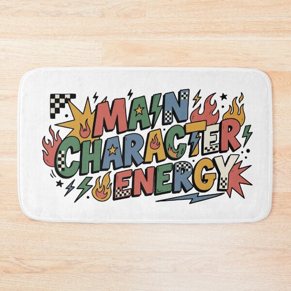 Item preview, main character energy designed and sold by Trippin-Tito's.