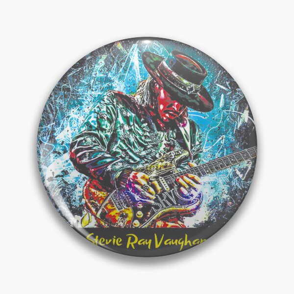 Item preview, Stevie Ray Vaughan Inspired Blues Guitar Legend Design designed and sold by FARIDA FIDVI.