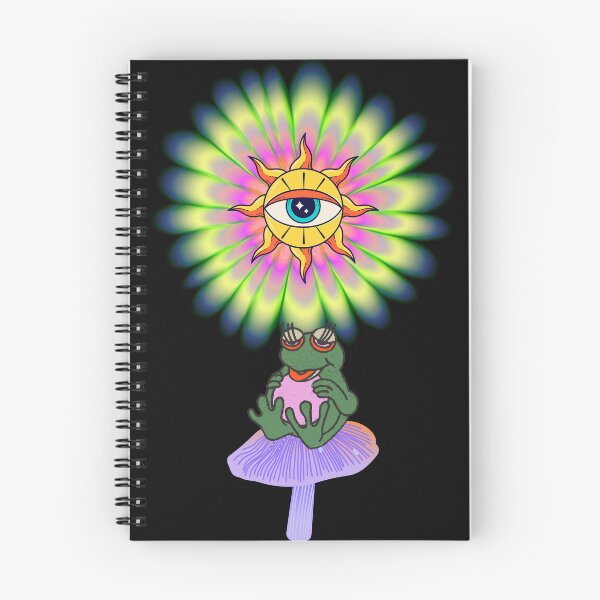 Artikelvorschau, Psychedelic Eye & Frog entworfen und verkauft von lovewhatyoudo.
