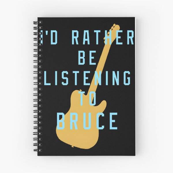 Item preview, I'd Rather Be Listening to Bruce Music Lover Scoop Neck Design designed and sold by Curtissillo2.