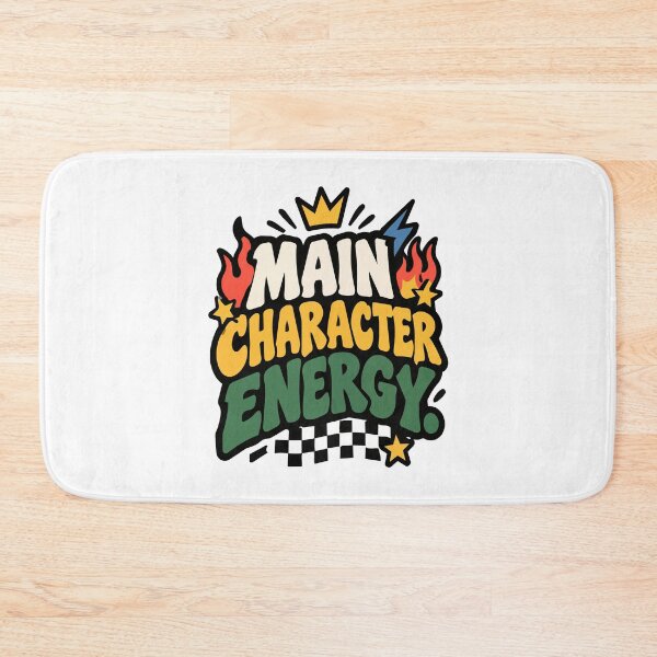 Item preview, main character energy designed and sold by Trippin-Tito's.