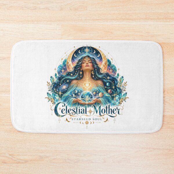 Item preview, Celestial Mother Starseed Soul Cosmic Goddess designed and sold by Alcyone-Blue.