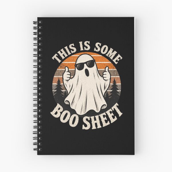 Item preview, This Is Some Boo Sheet Funny Halloween Ghost  designed and sold by Thread&Fable.