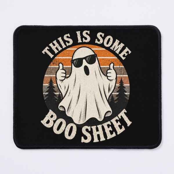 Item preview, This Is Some Boo Sheet Funny Halloween Ghost  designed and sold by Thread&Fable.