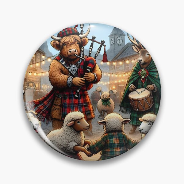 Item preview, Danza Hogmanay Ceilidh del pueblo escocés designed and sold by Sybille-Yates.