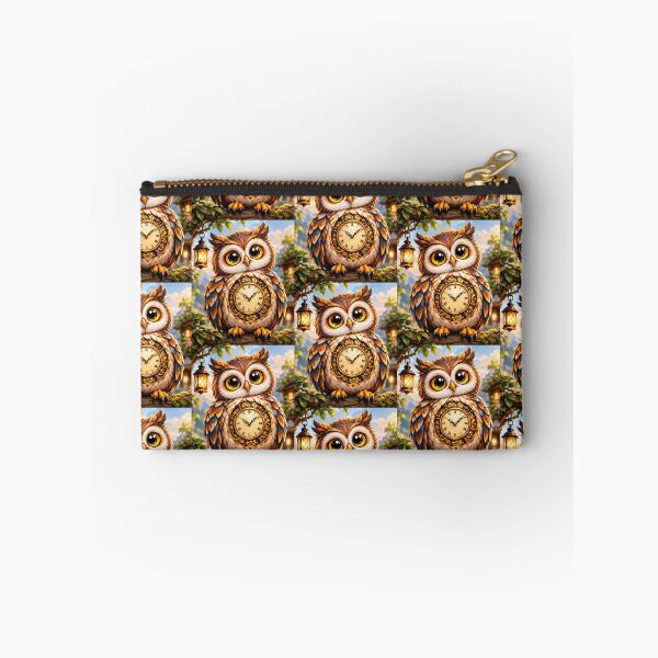 Item preview, Cute owl with vintage clock designed and sold by urbanshop7.
