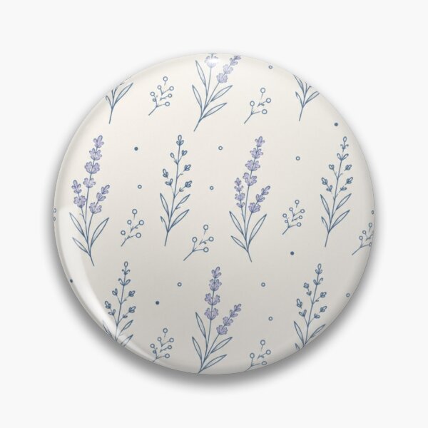Item preview, Soft Lavender Sprigs Botanical Flowers designed and sold by mycute-stickers.