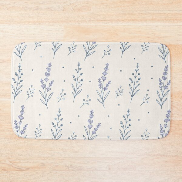 Item preview, Soft Lavender Sprigs Botanical Flowers designed and sold by mycute-stickers.