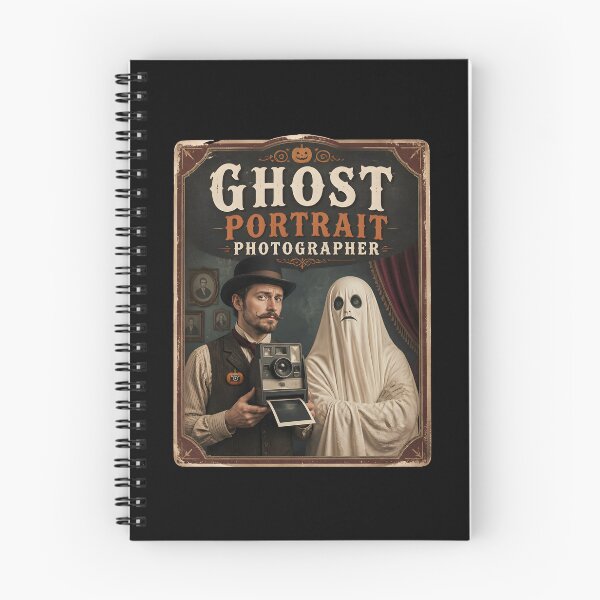 Item preview, Ghost Portrait Photographer Spooky Camera Halloween designed and sold by KristenosNehk.