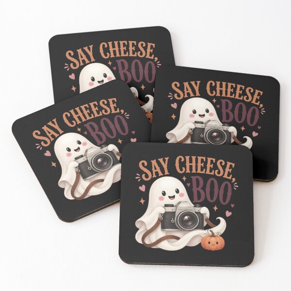 Item preview, Say Cheese Boo Cute Ghost Photography Halloween designed and sold by KristenosNehk.
