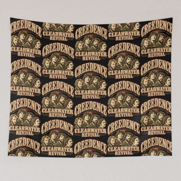 Item preview, Creedence Clearwater Revival Vintage 60s 70s Classic Rock Style designed and sold by chooseur1outfit.