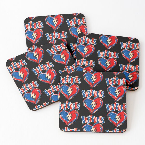 Item preview, Buzzcocks Punk Rock Heart Lightning Vintage Retro Style designed and sold by chooseur1outfit.