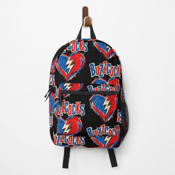Item preview, Buzzcocks Punk Rock Heart Lightning Vintage Retro Style designed and sold by chooseur1outfit.