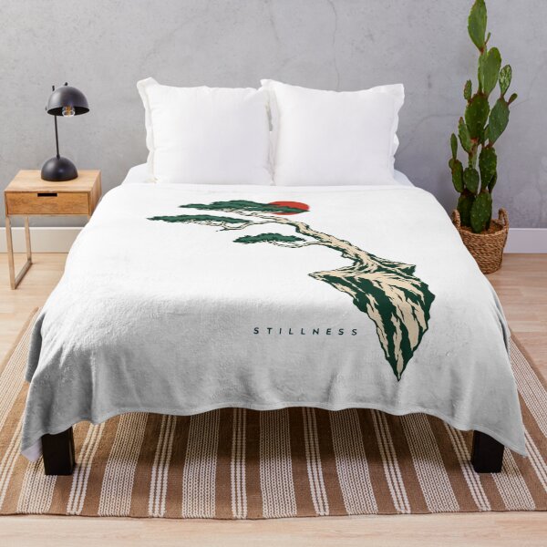 Item preview, Japanese Pine Tree with Red Sun designed and sold by AliveStyle.