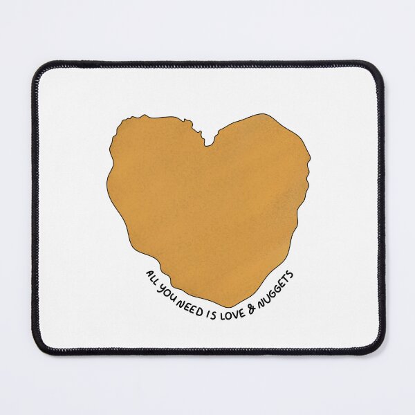 Item preview, All you need is love & nuggets designed and sold by MoonlitMadnessDesigns.