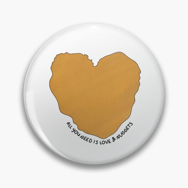 Item preview, All you need is love & nuggets designed and sold by MoonlitMadnessDesigns.