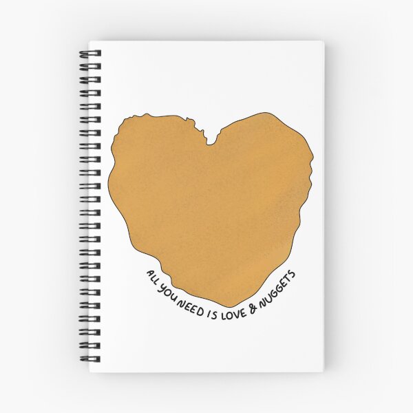 Artikelvorschau, Alles, was du brauchst, ist Liebe und Nuggets. entworfen und verkauft von MoonlitMadnessDesigns.