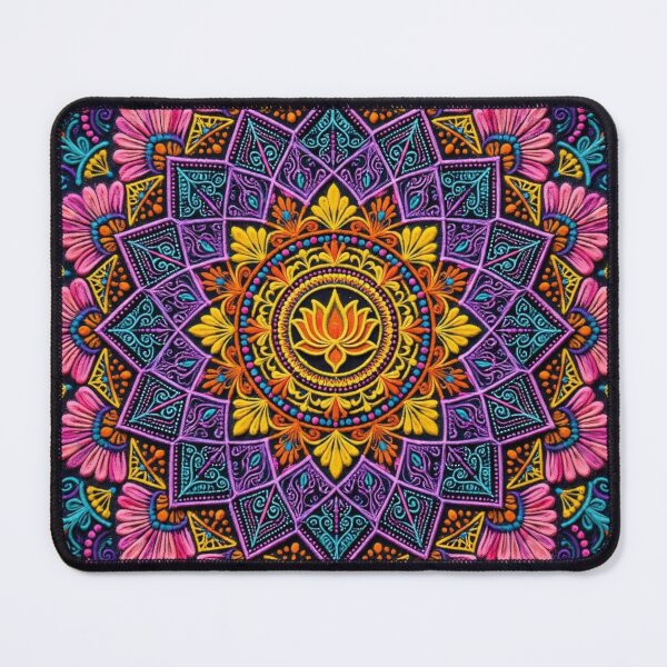 Artikelvorschau, Diwali Rangoli Mandala | Farbenfrohe Wanddekoration für das Fest entworfen und verkauft von Mr7Williams.