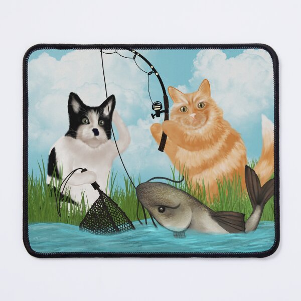 Item preview, Cats Fish for Catfish designed and sold by gracefullizard.