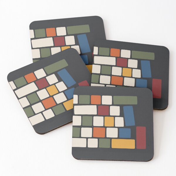 Item preview, Keycap Field – Minimal Mechanical Keyboard Desk Mat designed and sold by astersgraphics.