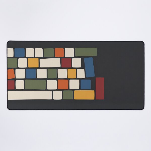 Item preview, Keycap Field – Minimal Mechanical Keyboard Desk Mat designed and sold by astersgraphics.