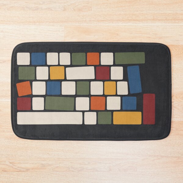 Item preview, Keycap Field – Minimal Mechanical Keyboard Desk Mat designed and sold by astersgraphics.