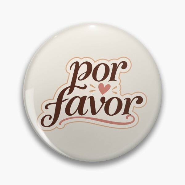 Artikelvorschau, Por Favor Spanisches Zitat Niedliche romantische Typografie entworfen und verkauft von MetaModel Editions.
