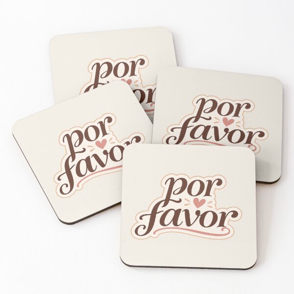 Item preview, Por Favor Spanish Quote Cute Romantic Typography designed and sold by MetaModel Editions.