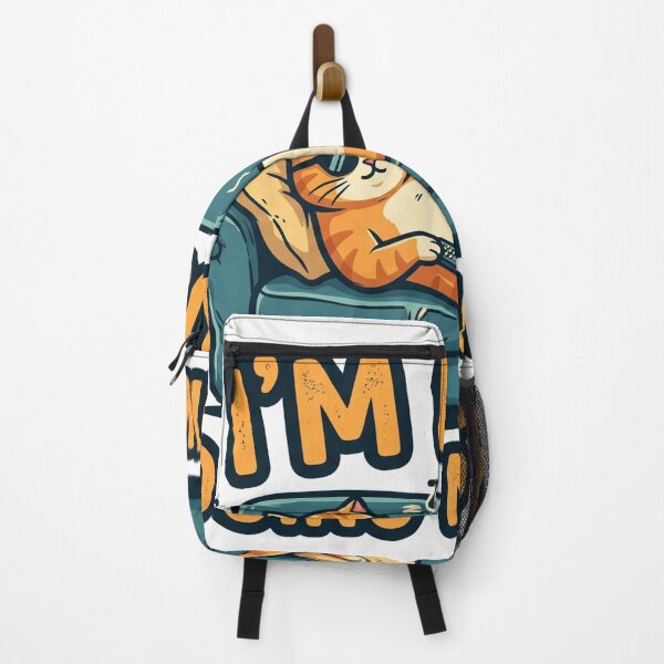 Item preview, I'm Busy Doing Nothing Lazy Cat designed and sold by Thoughtful Prints.