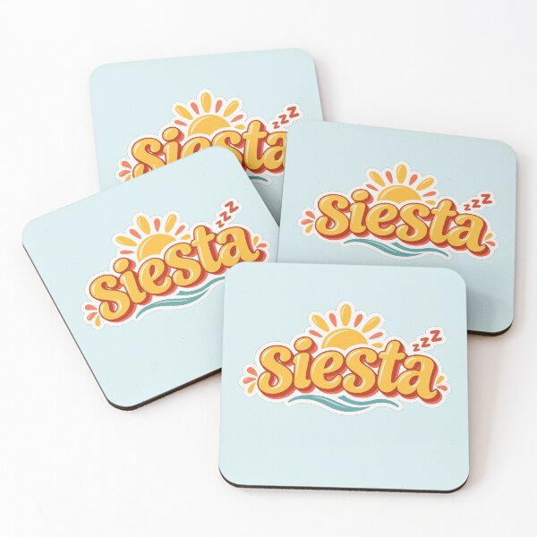 Item preview, Siesta Retro Español Sol Verano Cita Diseño designed and sold by MetaModel Editions.