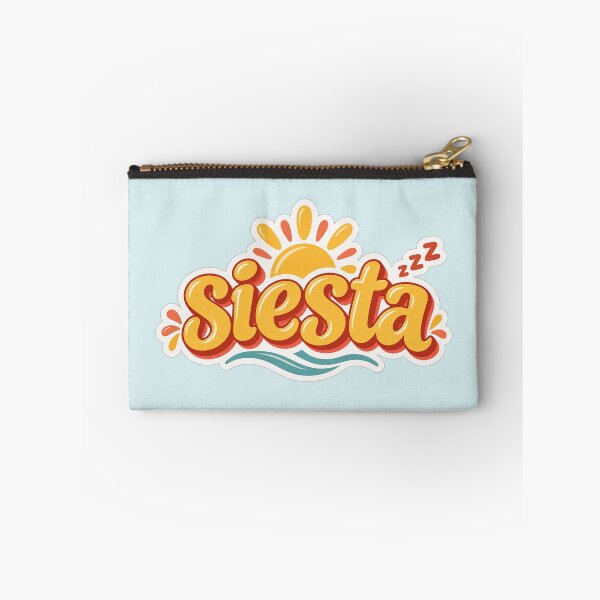 Item preview, Siesta Retro Español Sol Verano Cita Diseño designed and sold by MetaModel Editions.