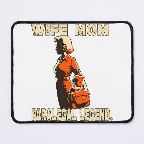 Item preview, Vintage Style Womens Wife Mom Paralegal Legend Law Firm Design designed and sold by proefx.