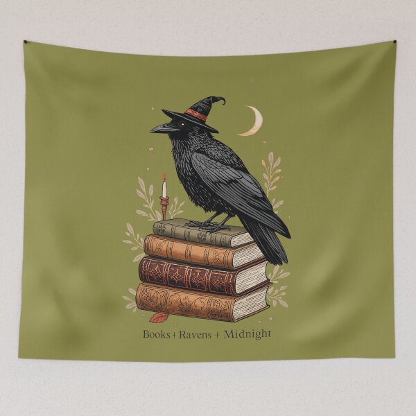 Item preview, Gothic Literature Raven designed and sold by ChicTrendz.