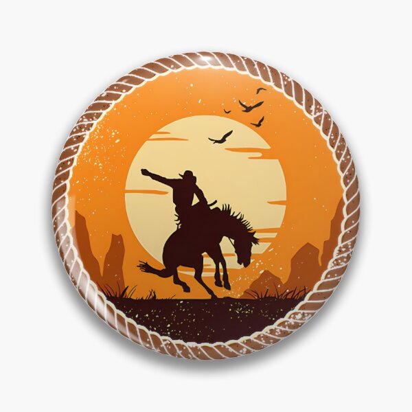 Item preview, Vintage Rodeo Style Retro Horse Lover Design for Equestrian Fans designed and sold by Vivek Sankad.