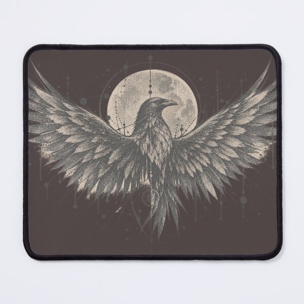 Item preview, Celestial Raven Moon designed and sold by PrintGo26.