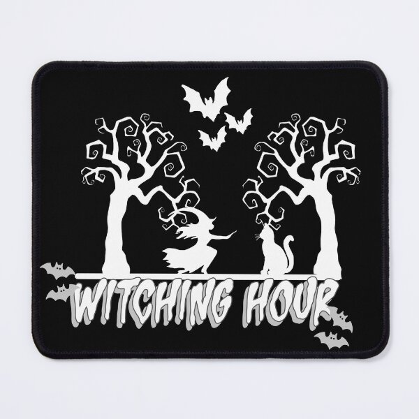 Item preview, Witching Hour Spooky Witch Cat and Bats Halloween designed and sold by Af-RT10.