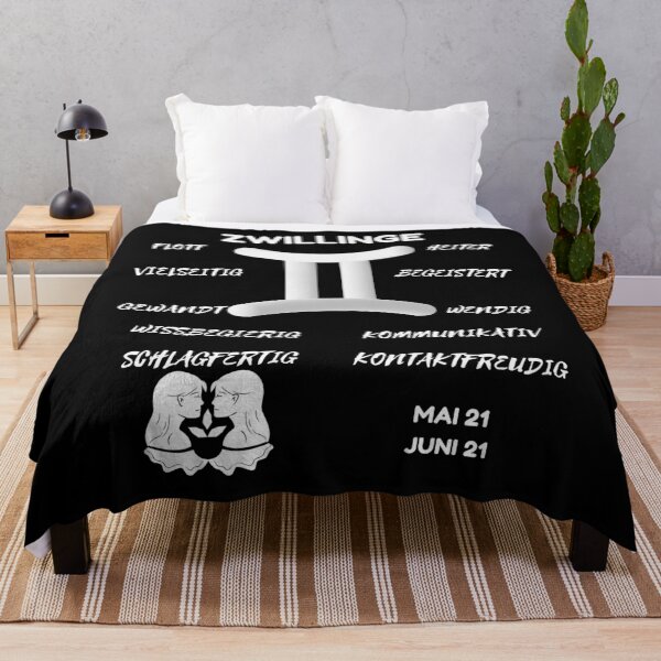 Artikelvorschau, Zwillinge Sternzeichen Astrologie Horoskop Symbol - Classic White & Black entworfen und verkauft von ZODIARA.