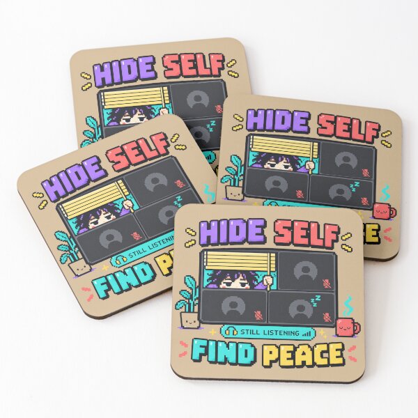 Item preview, HIDE SELF FIND PEACE designed and sold by BRIGHT BITS BOUTIQUE.