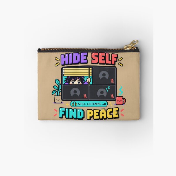 Item preview, HIDE SELF FIND PEACE designed and sold by BRIGHT BITS BOUTIQUE.