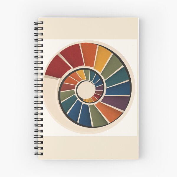Item preview, Spiral Stair – Modern Architectural Wall Clock designed and sold by astersgraphics.