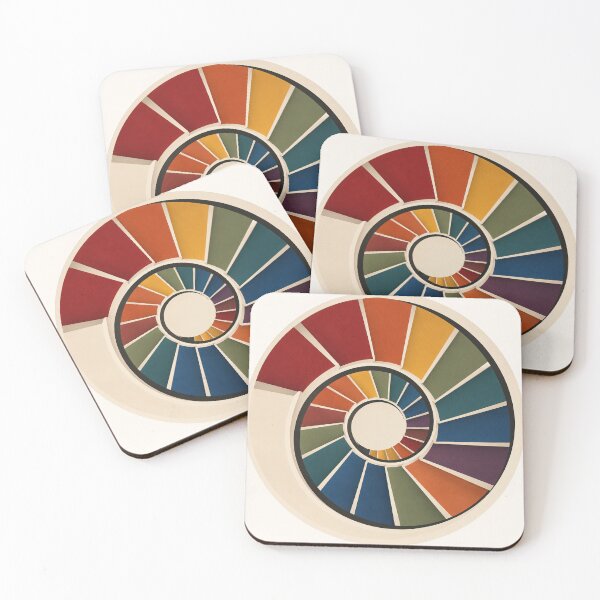 Item preview, Spiral Stair – Modern Architectural Wall Clock designed and sold by astersgraphics.