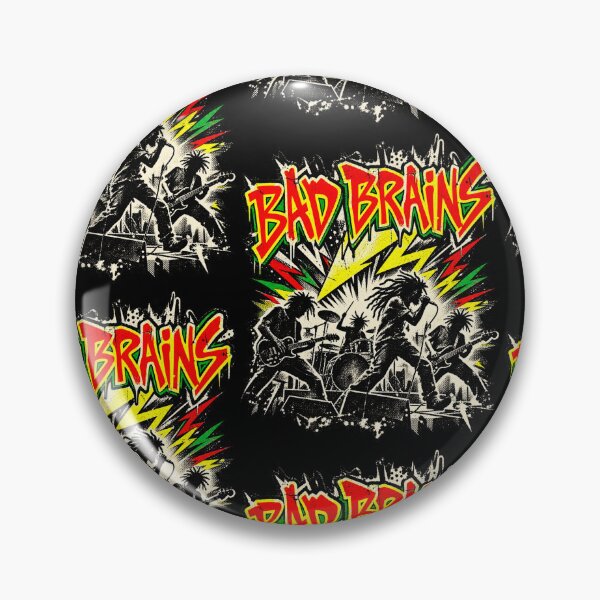 Item preview, Bad Brains Hardcore Punk Reggae Rock Vintage Concert Style designed and sold by chooseur1outfit.