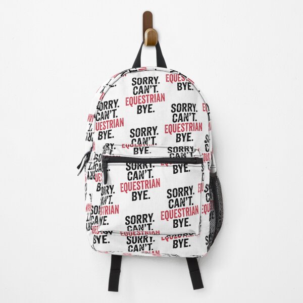 Item preview, Funny Equestrian Lover Design - Sorry Can't, Horse Riding Enthusiast Quote designed and sold by Morinaga Sakagami.