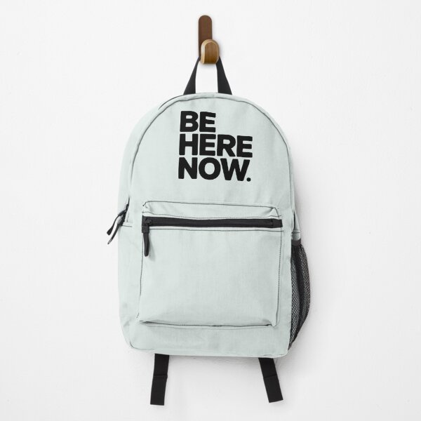 Item preview, Be Here Now – Minimalist Mindfulness Quote designed and sold by Jollys-ArtShop.