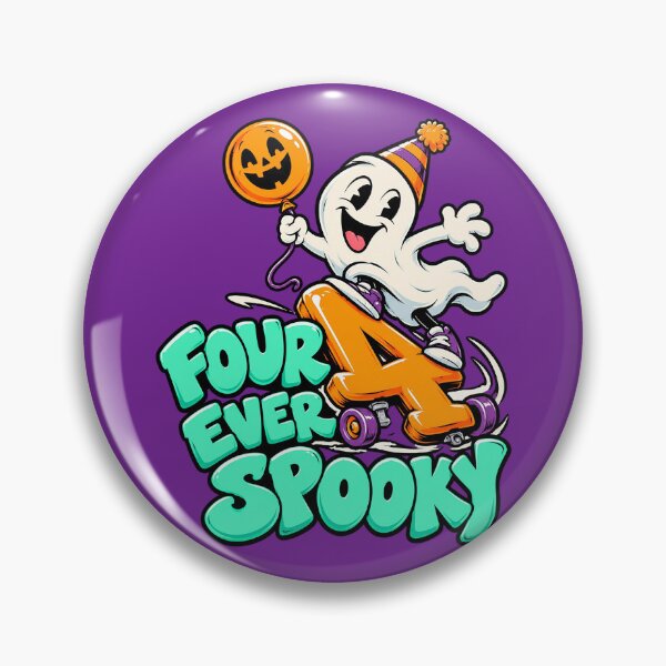 Item preview, Four Ever Spooky Funny Ghost Roller Skating designed and sold by Endless7Art.