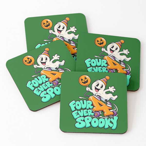 Item preview, Four Ever Spooky Funny Ghost Roller Skating designed and sold by Endless7Art.